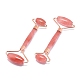 Cherry Quartz Glass Massage Tools US-G-H268-A04-RG-3