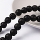 Natural Lava Rock Beads Strands US-g434-9A-1