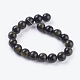 Natural Golden Sheen Obsidian Beads Strands US-G-C076-10mm-5-2