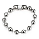 304 Stainless Steel Ball Chain Bracelets US-BJEW-G618-03P-1