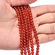 Natural Carnelian Beads Strands US-G-C076-4mm-2A-2