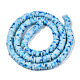 Handmade Polymer Clay Beads Strands US-CLAY-R089-6mm-165-2