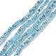 Electroplate Glass Faceted Rondelle Beads Strands US-EGLA-D020-3x2mm-38-1