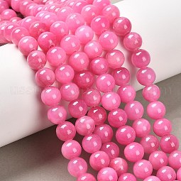 Natural Mashan Jade Round Beads Strands US-X-G-D263-8mm-XS30
