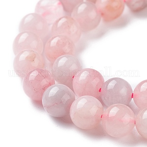 Natural Rose Quartz Beads Strands US-G-F591-04C-8mm