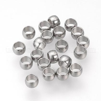 304 Stainless Steel Spacer Beads US-STAS-R065-81-1