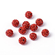 Pave Disco Ball Beads US-RB-A130-10mm-18-3