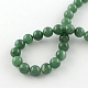 Round Natural Green Aventurine Beads Strands US-G-R331-8mm-01-2