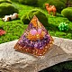 Amethyst Crystal Pyramid Decorations US-JX073A-3