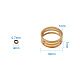 Iron Split Rings Sets US-IFIN-PH0001-4mm-12AB-2