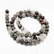 Natural African Bloodstone Beads Strands US-G-D840-66-6mm-2