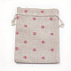 Polycotton(Polyester Cotton) Packing Pouches Drawstring Bags US-ABAG-S003-03A-2
