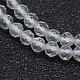 Natural Quartz Crystal Beads Strands US-G-E411-28-2mm-3