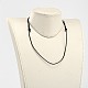 Adjustable Cowhide Leather Cord Necklace Making US-NJEW-JN01489-2
