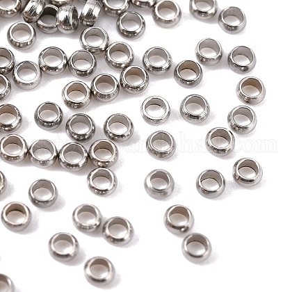 304 Stainless Steel Spacer Beads US-STAS-R065-30-1