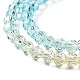 Transparent Glass Beads Strands US-GLAA-E036-07A-5