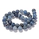 Natural Blue Aventurine Beads Strands US-G-F380-6mm-3