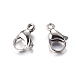 304 Stainless Steel Lobster Claw Clasps US-STAS-H013-2