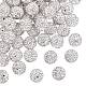 Pave Disco Ball Beads US-RB-Q195-14mm-001-1