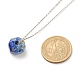 Natural Gemstone Pendant Necklace US-NJEW-JN03891-6