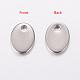 201 Stainless Steel Stamping Blank Tag Pendants US-STAS-Q064-1