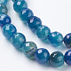 Natural Agate Beads Strands US-G-G580-8mm-05-3