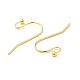 Brass Earring Hooks US-J0JQN-G-2