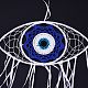 Creative Evil Eyes Dream-catching Decoration Pendant US-HJEW-K034-02-2
