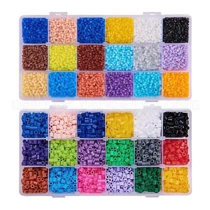 2.5mm & 5mm Mixed Size DIY Tube Fuse Beads Kits US-DIY-PH0002-M-1