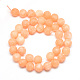 Natural White Jade Bead Strands&nbsp;US-X-G-R297-8mm-44-2