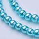 Glass Pearl Beads Strands US-HY-4D-B12-2